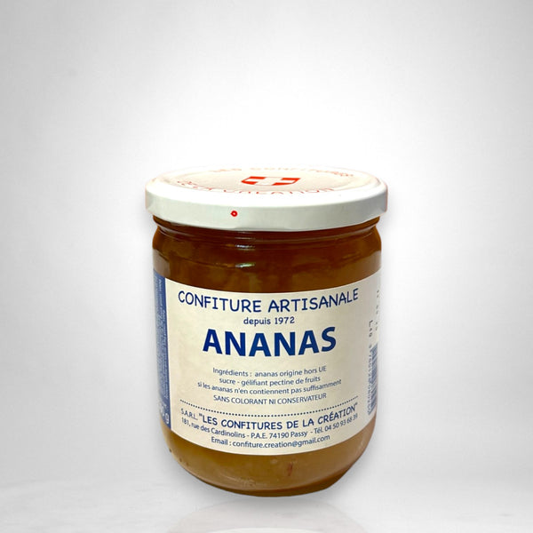 500g - Confiture Artisanale d'Ananas