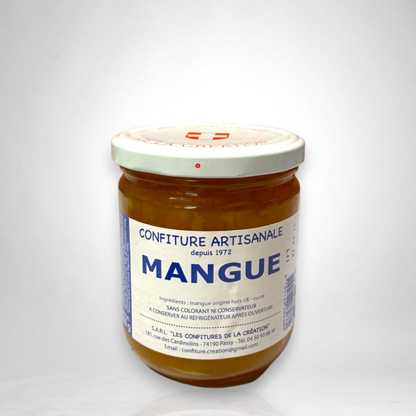 500g - Confiture Artisanale de Mangue